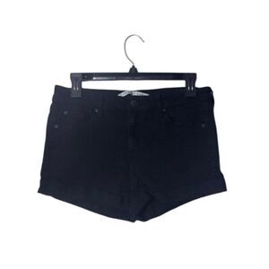 Celebrity Pink Womens Black Denim Shorts Size 7/28